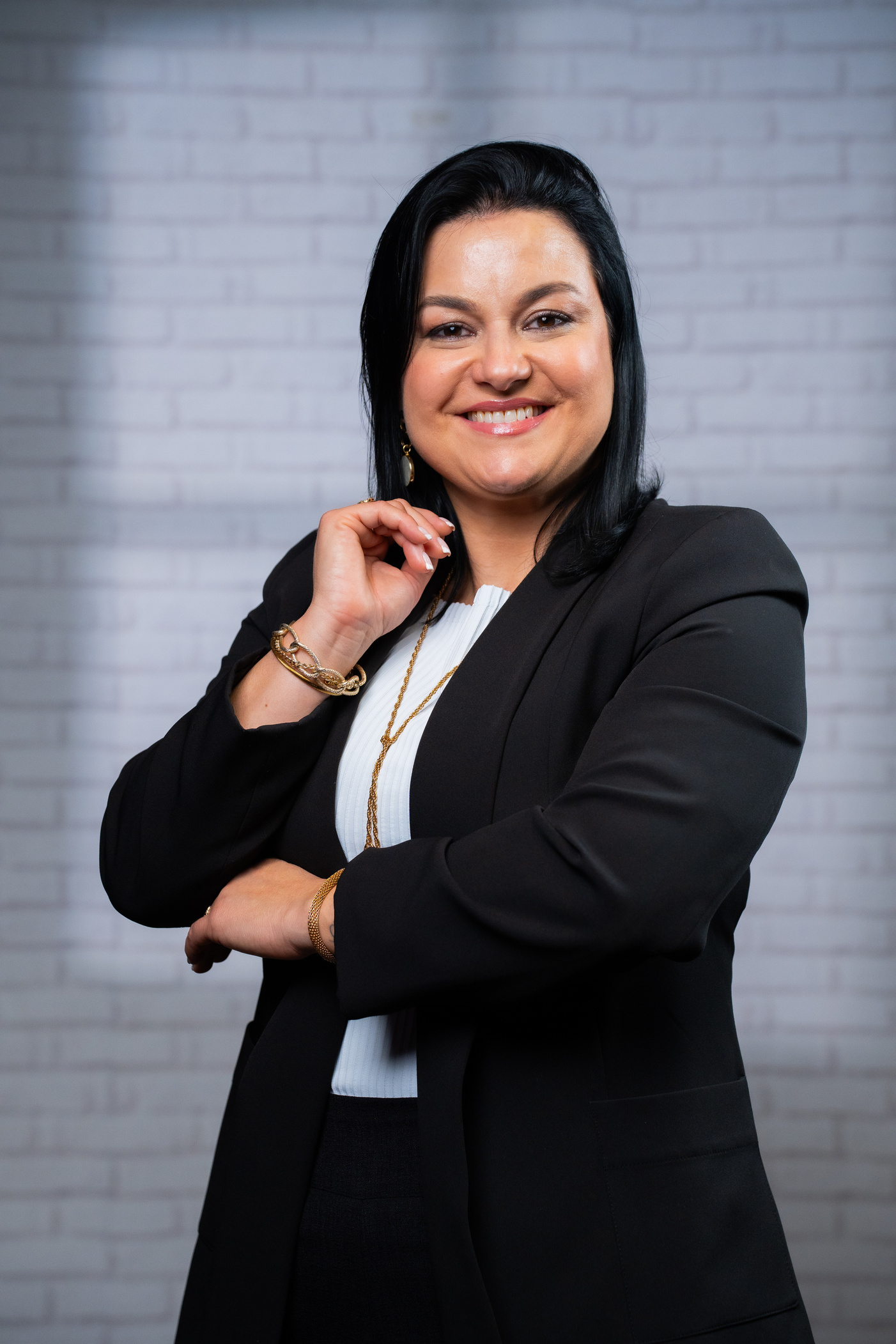 Sidnéia Sá, produtora de eventos, em retrato profissional